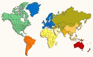 wereldkaart